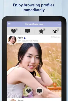 KoreanCupid Korean Dating android App screenshot 2