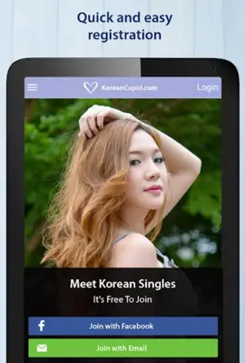 KoreanCupid Korean Dating android App screenshot 3