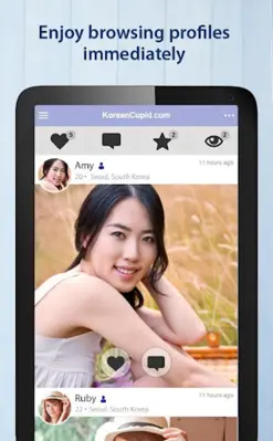 KoreanCupid Korean Dating android App screenshot 6